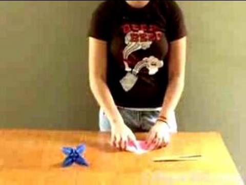 Nasıl Kağıt Origami: Origami Iris