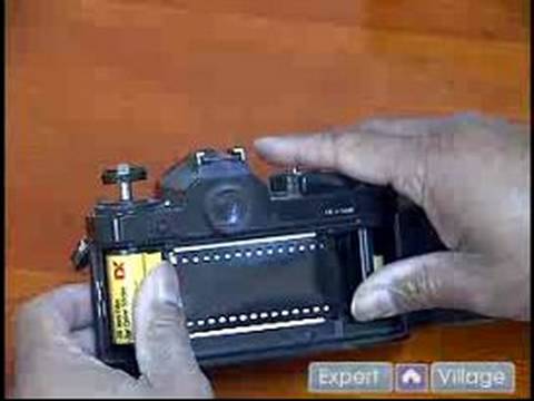 35 Mm Slr Fotoğraf Makinesi Kullanmayı: 35 Mm Slr Kameralar Film İle Yükleme