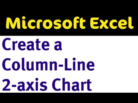 Sütun-Line 2 Eksenli Grafik Excel 2007 Resim 1