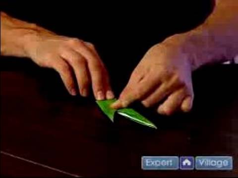 Kolay Origami Talimatlar: Katlama Origami Çiçek Yapmak: Bölüm 1