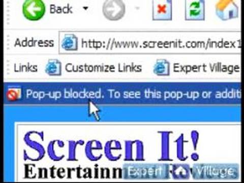 Internet Explorer 7 İçin Internet Explorer 7 Açılır Pencere Engelleyici Devre Dışı Bırakmak İçin Nasıl  Resim 1