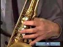 Tenor Saksafon Çalmak Nasıl: Tenor Saksofon Tutmayı Resim 2