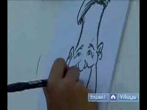 Karikatür Karikatür Çizmek İçin Nasıl: Karikatür Çizerken Yüz Hatları Abartarak: Pt. 2