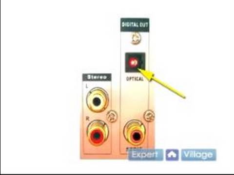 Nasıl Ev Sinema Sistemi İçin : Ev Sinema Sistemi Kurulumu İçin Ses Kablolarını Bağlama  Resim 1