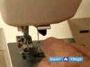 Bir Dikiş Makinesi Kullanmayı: Düğme Holer Ve İğne Pafta, Bir Dikiş Makinesi