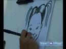 Karikatür Karikatür Çizmek İçin Nasıl: Pigtails Bir Kızla Bir Karikatür Karikatür Çizmek İçin Nasıl: Pt. 2 Resim 3