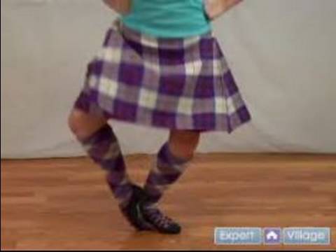 İskoç Yeni Başlayanlar İçin Dans Highland: Ayak Ve Topuk İskoç Highland Dans Hareketi Resim 1