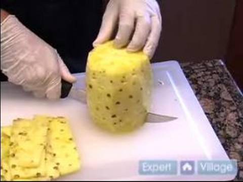 Kolay Pişirme İpuçları : Temiz Ve Çekirdeği Ananas Resim 1