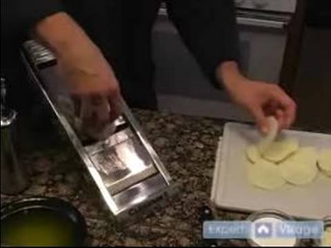 Sebze Pişirmek İçin Nasıl: Patates Au Graten Tarifi Pişirmeye Hazırlama Resim 1