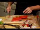 İtalyan Panzanella Salatası Yapmak Nasıl : İtalyan Panzanella İçin Kırmızı Biber Dilimi Nasıl  Resim 3