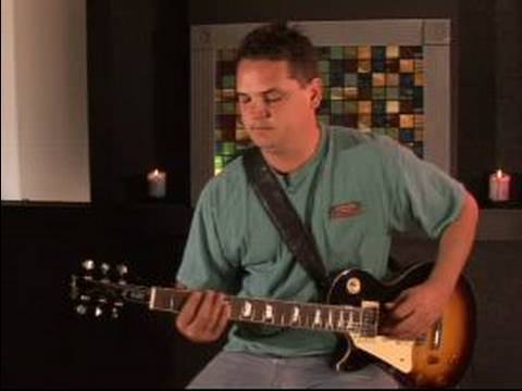 Gitar Sıcak Ups Solaklar İçin: Teknik Bir Sol Tarafta Atlama Geniş Dizesini Kullanarak Teslim Gitar Resim 1