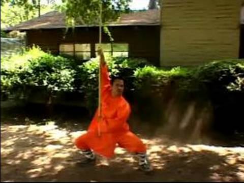 Bir Shaolin Kung-Fu Ustası Olmak İçin Nasıl : Shaolin Kung Fu Form Çubuk  Resim 1