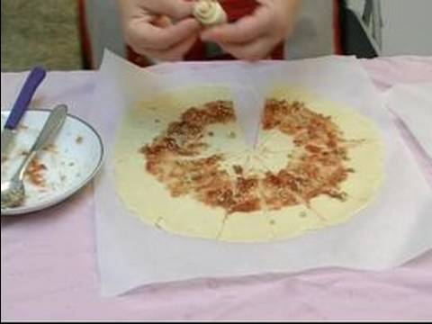 Rugelach Pasta Nasıl Yapılır : Jelly Ceviz Dolum Rugelach Yapım: Bölüm 2
