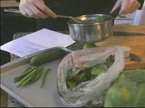 Tayland Gıda Restaurant Yemek Tarifleri : Nasıl Tay Papaya Salatası İçin Yeşil Fasulye Bitirmek İçin 