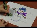 Nasıl Bir Kardan Adam Çizmek : Bir Kardan Adam Çizim İçin İpuçları  Resim 4