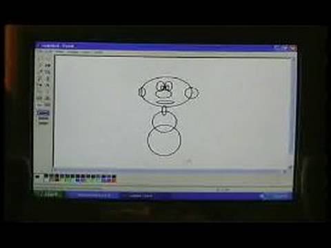Çizgi Film Microsoft Paint'te Çizim Yapmak Nasıl: Karikatür Vücut Microsoft Paint'te Çizim Yapmak Nasıl