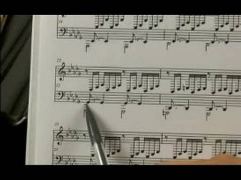 Nasıl Klasik Müzik Okumak İçin: Anahtar Db: Oyun Klasik Müzik Önlemler 23-25 D Düz (Db) Resim 1