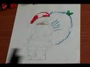 Çizgi Film Noel Baba Çizmek İçin Nasıl : Bir Karikatür Santa Claus Renk Nasıl  Resim 4