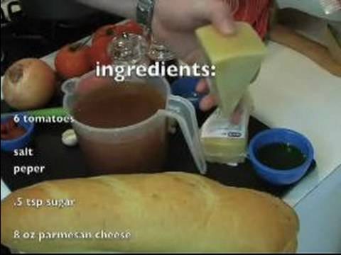 Domates Ve Parmesan Çorbası Tarifi : Domates İçin Malzemeler Ve Parmesan Çorbası Tarifi Resim 1