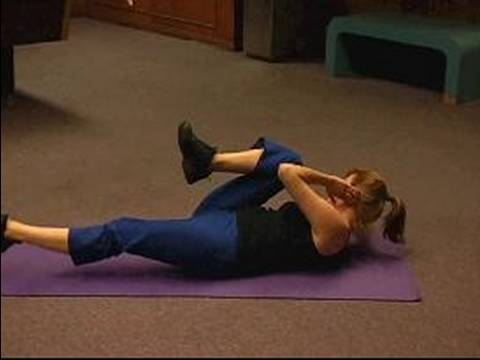 Karın Egzersizleri Nasıl: Çapraz Combo Crunch Karın Egzersizleri Resim 1