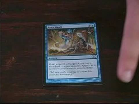 Magic The Gathering: Mavi Kart Kılavuzu: Aura Greft Mavi Kart Büyüye Toplama Resim 1