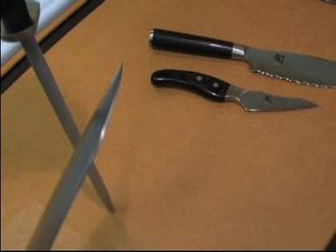 Nasıl Mutfak Bıçakları Seçmek İçin: Çelik Honlama Mutfak Bıçak Keskinleştirmek İçin Kullanma