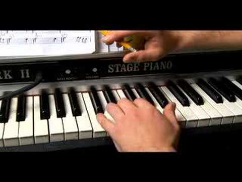 Nasıl Piyano Melodileri Bb Oynamak İçin (B Düz): Bb Büyük Bir Piyano Şarkı Çalmayı: Bölüm 2
