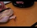 Fırında Tavuk Tarifi : Fırında Tavuk İçin Tavuk Kesmek 