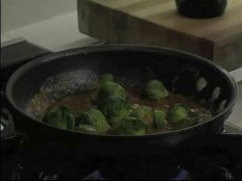 Brüksel Lahanası Nasıl Pişirilir & Izgara Patlıcan : Brüksel Lahanası Sos İçin Ekleme 