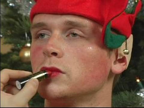 Nasıl Noel İçin Bir Elf Kılık Yapmak: Sahte Dudaklar İçin Noel Elf Kostümü Resim 1