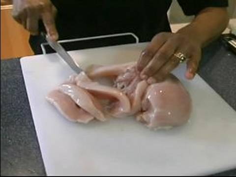 Nasıl İspanyolca Tavuk Fricassée Yapmak: İspanyolca Tavuk Yahni Pişirmek İçin Tavuk Kesme Resim 1