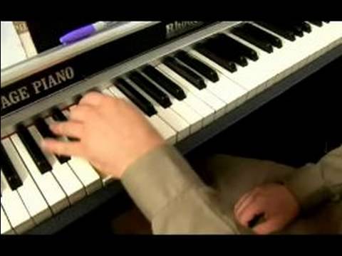 Blues Düz Piyano (Ab) Önemli : Piyano (Ab) Minör Blues Ölçek Oynuyor 