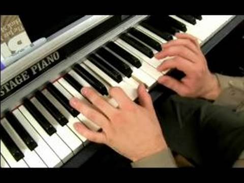 Büyük Bir Blues Piyano : Büyük Bir Blues Ölçek 1 Akor Oynarken Piyano 