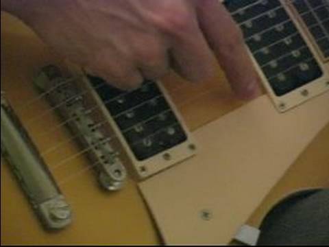 Gibson Les Paul: Elektro Gitar Kurulum: Nasıl Bir Les Paul Gitar Köprüde Alt: Pt 1