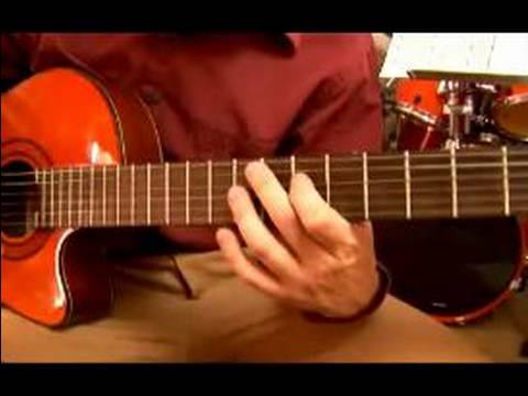Bossa Nova Gitar Bir Flat (Ab): A Nasıl Düz (Ab) Major Ölçekli Gitar Resim 1