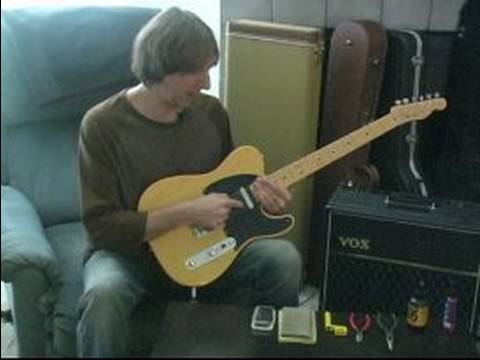 Fender Telecaster: Elektro Gitar Kurulum: Gitar Pikap Yükseklik: Fender Telecaster Resim 1