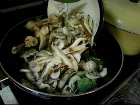 Karides Pasta Primavera Tarifi: Brokoli Ve Mantar Pasta Primavera Tarifi İçin Ekleme Resim 1