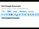 Google Dokümanlar Nasıl Kullanılır : Google Belgeleri Araç Çubuğunu Düzenlemek İçin Nasıl  Resim 3