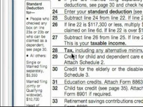 Nasıl Bir 1040A Vergi Formu Doldurun: Vergi Bir 1040A Tablo İpuçları