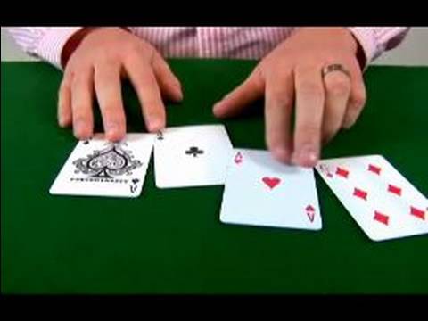 Örnek Omaha Poker Elinde: Örnek Üç-Of-A-Tür Aslar El Omaha Holdem