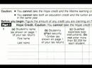 Nasıl Bir 1040A Vergi Formu Doldurun: 1040A Eğitim Kredi İpuçları Resim 2