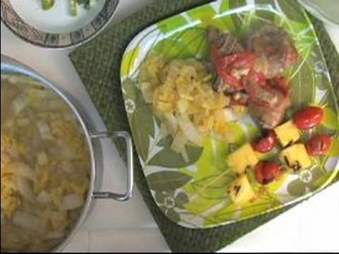 Domates Ananas Şiş İle Hawaii Domuz Yapmak Nasıl : Bodrum'da Domuz Eti Servis Nasıl Yapılır, 