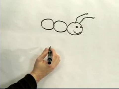 Kolay Karikatür Çizim: Nasıl Bir Çizgi Film Karınca Beraberlik İçin Resim 1
