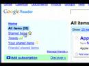 Nasıl Google Reader : Google Reader Arayüzü Genel Bakış  Resim 3