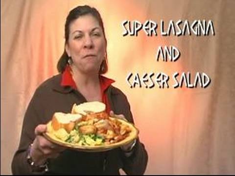 Lazanya Nasıl Yapılır & Sezar Salatası : Süper Lazanya Nedir? Resim 1