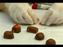 Yapmak Badem Ezmesi Şeker Ve Kek Süslemeleri Nasıl: Çikolatalı Badem Ezmesi Tatlılar Dekorasyon