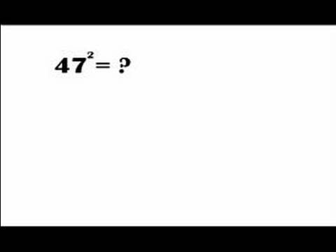 Nasıl Kafanın İçinde Matematik Yapmak İçin : Daha Hızlı Matematik Hileler: Herhangi Bir 2 Basamaklı Sayılar Karekök  Resim 1