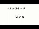 Nasıl Kafanın İçinde Matematik Yapmak İçin : Hızlı Matematik Hileler: 11 İle Çarparak  Resim 3