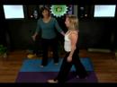 Bloklar Ve Askıları İle Yoga : Nasıl Döner Üçgen Yoga Pose Yapmak 