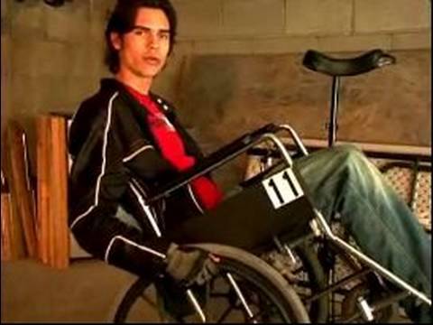 Tekerlekli Sandalye Hile Yapmak İçin Nasıl : Bir Tekerlekli Sandalye Tekerlekli Rock Nasıl  Resim 1